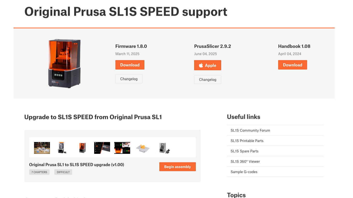 screenshot of prusaslicer print time comparison